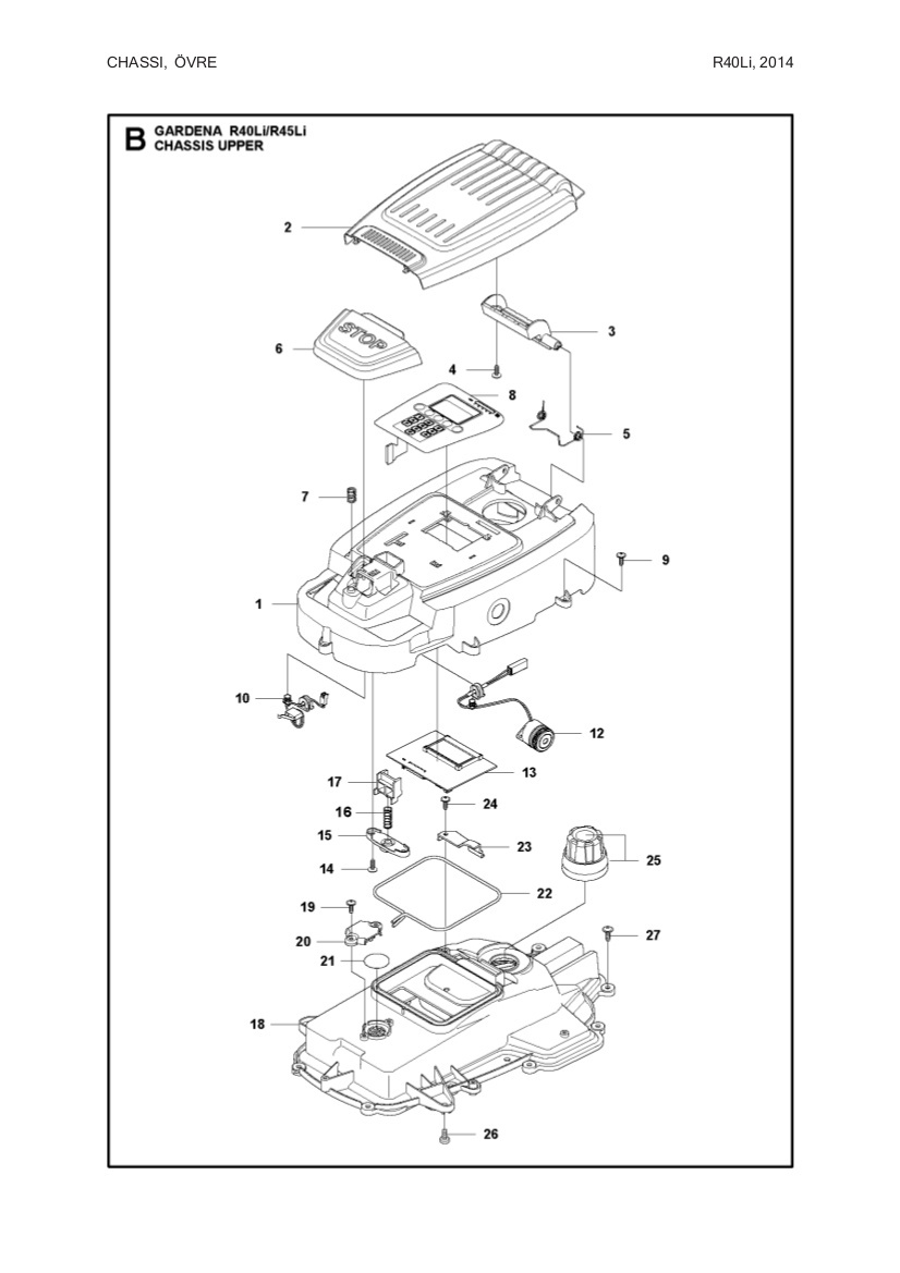 Displaykåpa inkl tätning