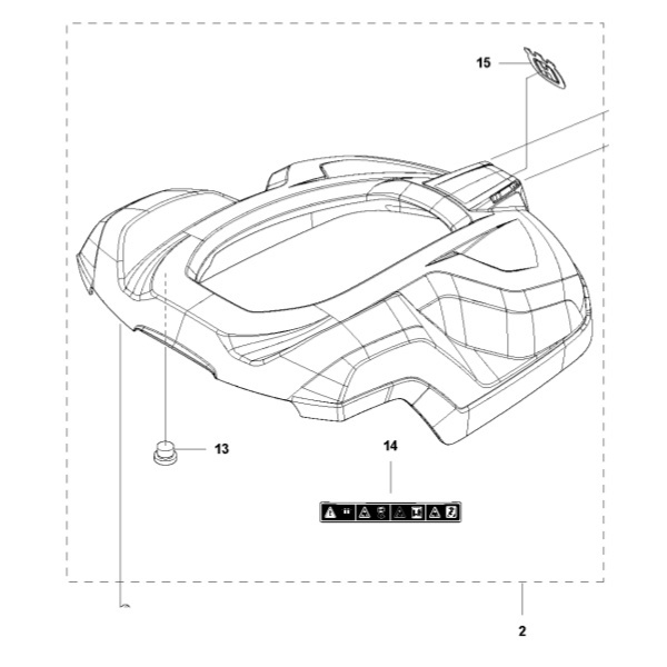 Karosskit grå AM320, 420, 440