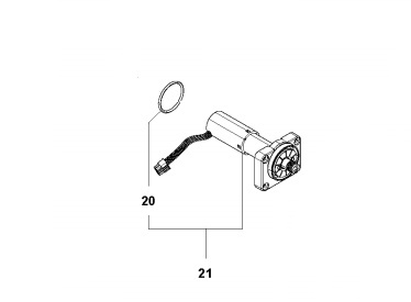 Hjulmotor 320, 330X, 420, 430X, 440, 450X
