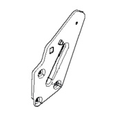 Handtagsstöd, Vänster Handtagsstöd, Vänster