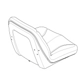 Seat Assy Kit High Jonsered Seat Assy Kit High Jonsered