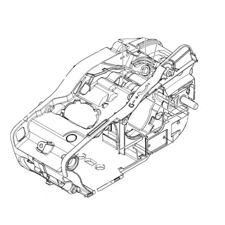 Housing Assy Engine Orange 5878715-05