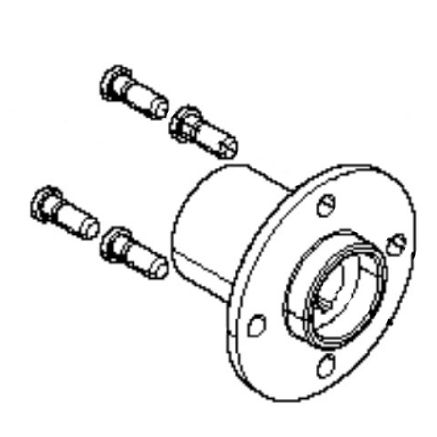 Hub Kit,Bricka Och Låsring
