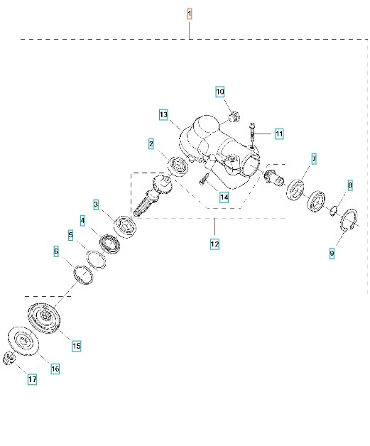 Vinkelväxel 343F, 545F, 545FX, FC2145, FC2245