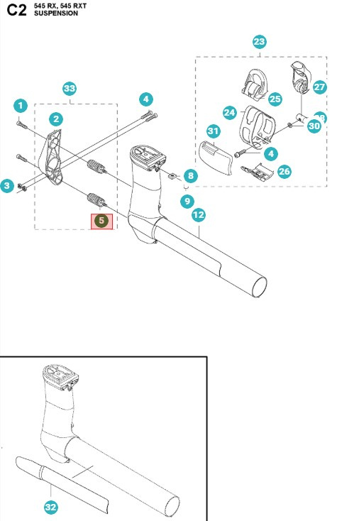 Antivibration Element 5888299-01