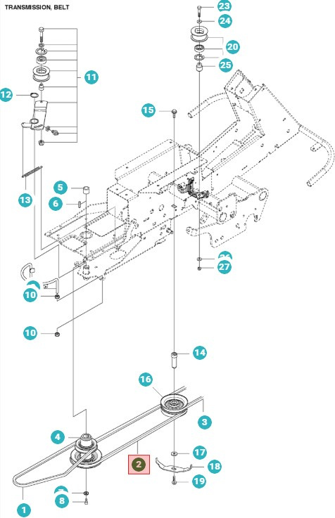 Drivrem R422TS AWD, PROFLEX 21 AWD