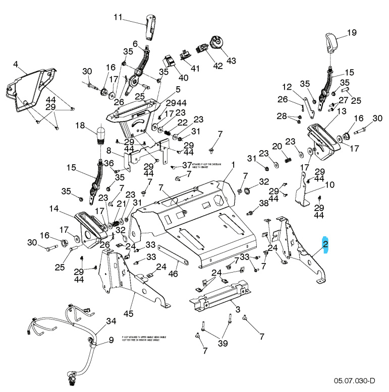 Console Side Rhs Ms 498 Gray