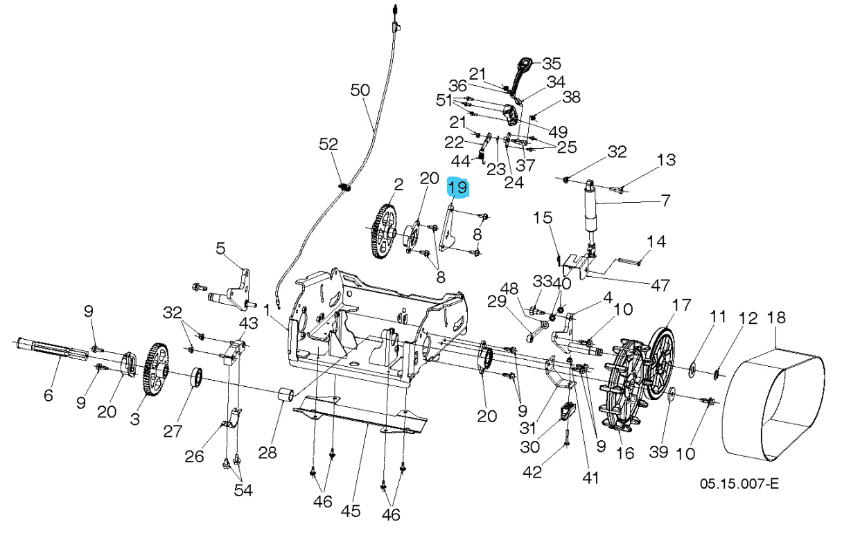 Bracket Track Lift Stop Ms668