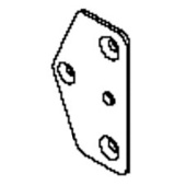 Bracket Nut Black Zinc Plate Bracket Nut Black Zinc Plate