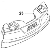 Stötfångare bakre Stötfångare bakre