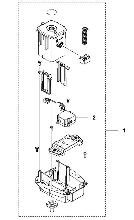 Komplett klippmotor 435X AWD