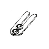 Guide Idler Arm Black Zinc Guide Idler Arm Black Zinc