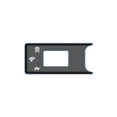 Decal Snow Console Graphic Dec Decal Snow Console Graphic Dec