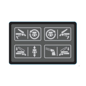 Decal snow console graphic decal.snow.400series.instruct.egov/wheel Decal snow console graphic decal.snow.400series.instruct.egov/wheel