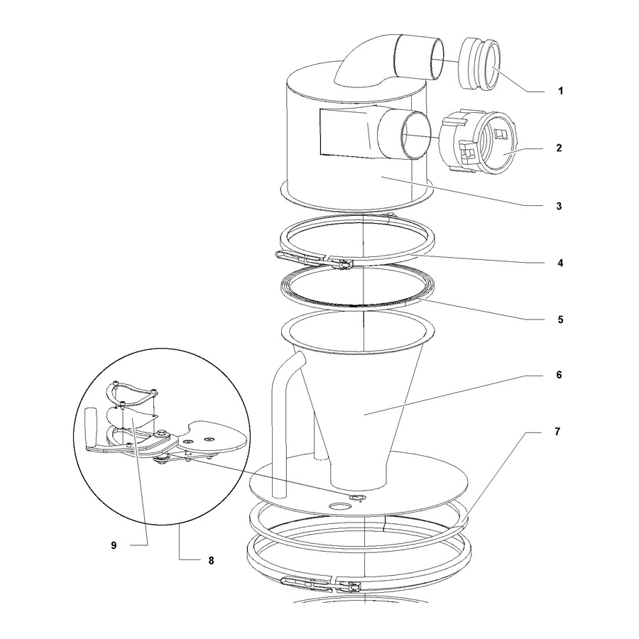 Thread insert camlock female 3
