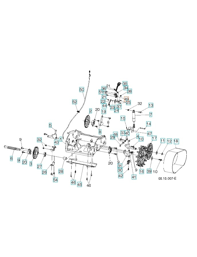 Bracket Bucket Height Lever Bu