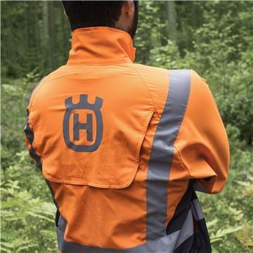 Skogsjacka Husqvarna Technical High Viz EN20471