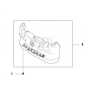 Bakre stötfångare Bakre stötfångare