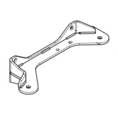 Bracket Assy Engine Left 525D Bracket Assy Engine Left 525D