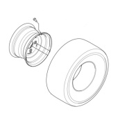 Wheel Assy 20X8-10 Wheel Assy 20X8-10