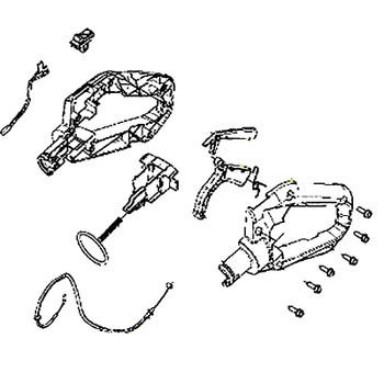 Rear Handle Assy 322Hd60