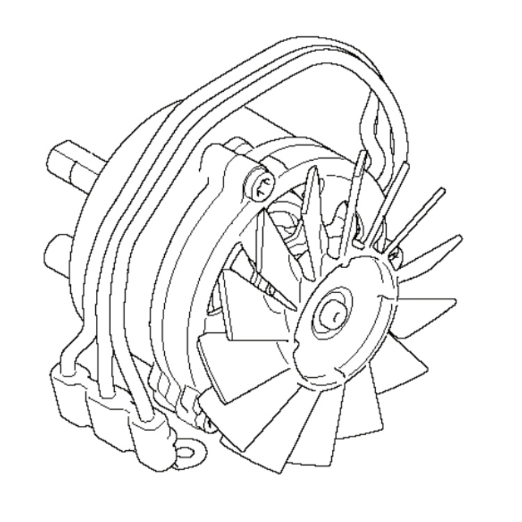 Motor Assy Chainsaw 340I