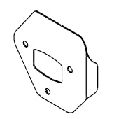 Heat Deflector 90Cc Pro 5984313-01 Heat Deflector 90Cc Pro 5984313-01