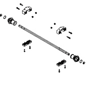 Axle Rear Shaft Kit Axle Rear Shaft Kit