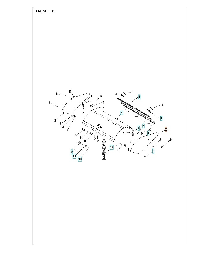 Cover Tines Cover Side Orange