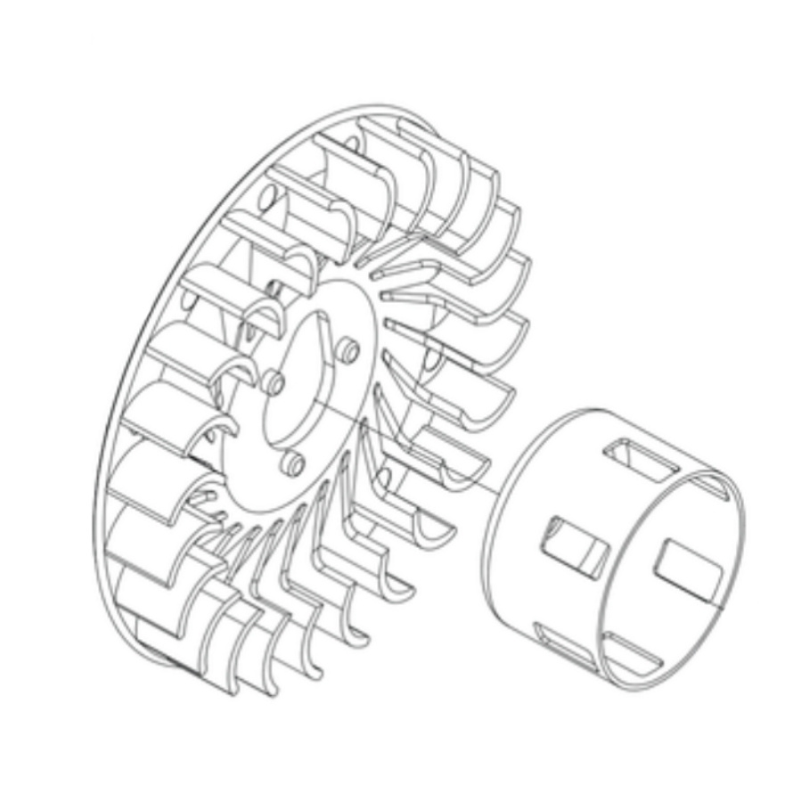 Flywheel assy