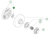 Kopplingsfjäder 564XPG Kopplingsfjäder 564XPG