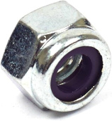 Nut, 1/4-20, Nylock Nut, 1/4-20, Nylock