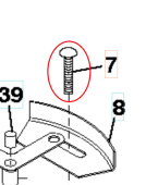Vagnsbult,1/4-20X1/2 Vagnsbult,1/4-20X1/2
