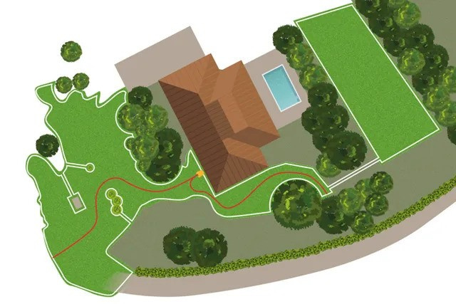 Husqvarna Automower® 305E Nera Robotgräsklippare med slinglös teknik