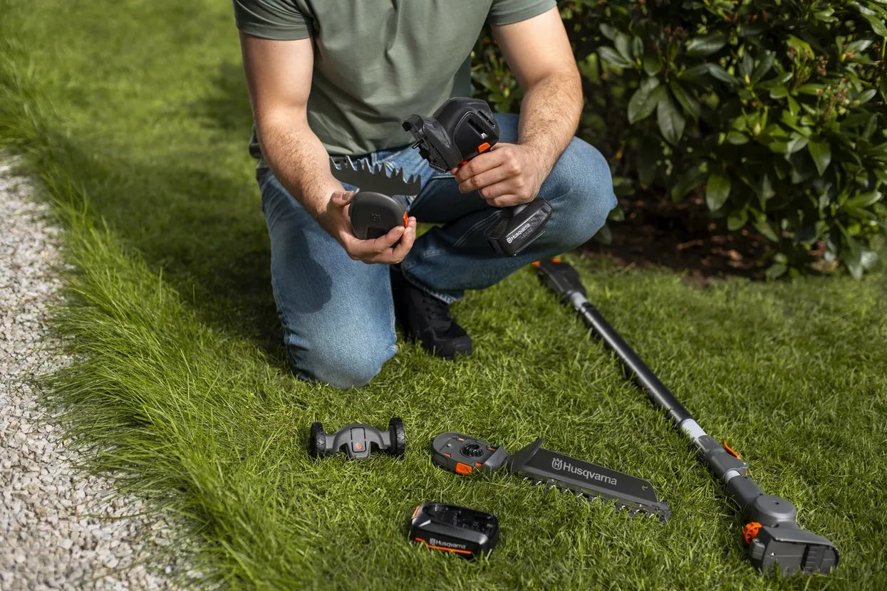 Husqvarna Aspire™ S20 Busk-/Grässax - med batteri och laddare