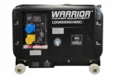 Warrior 6.25 kVa Dieselelverk, 3-fas - Trådlös fjärrkontroll